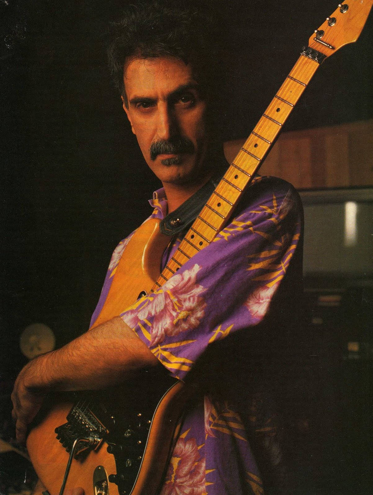 Bandleader Frank Zappa Wallpaper
