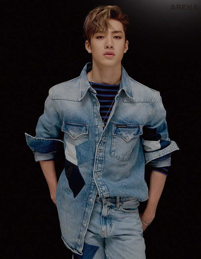 Bang Chan Fashion Denim Di Majalah Arena Wallpaper