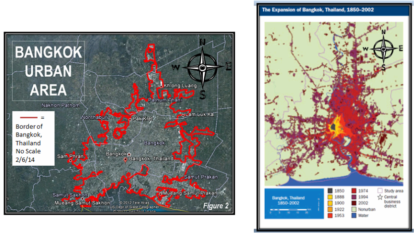 Bangkok_ Urban_ Area_and_ Expansion_ Maps PNG