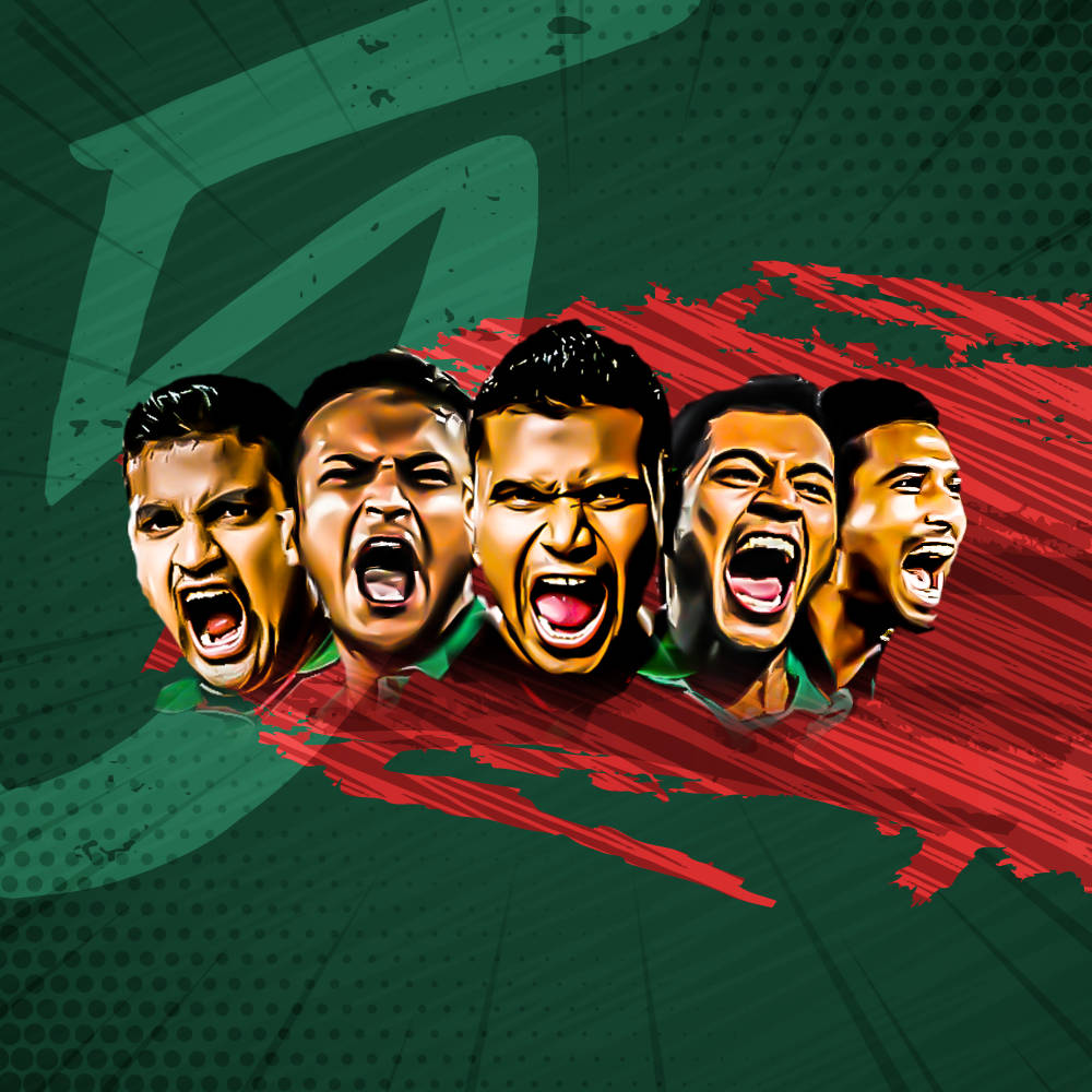 Bangladesh Cricket Digital Art Wallpaper