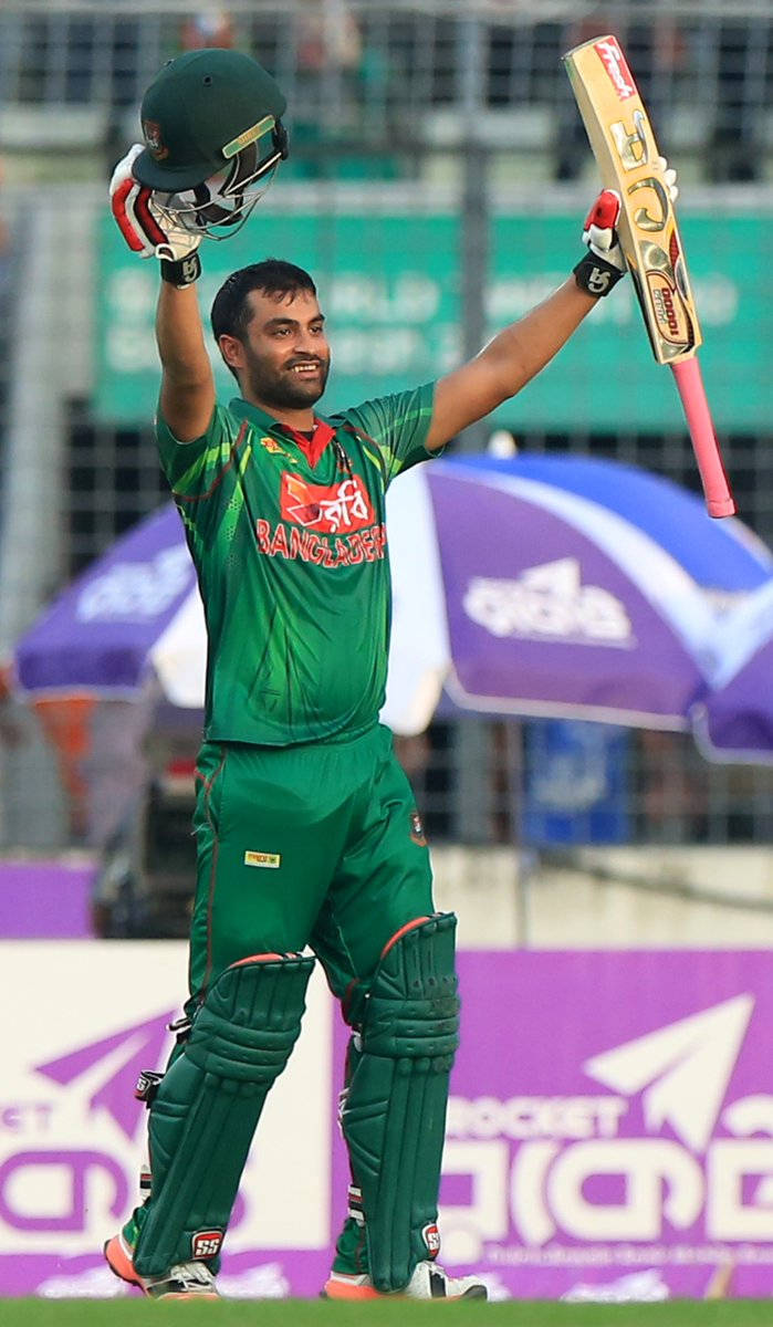 Bangladesh Cricket Spiller Tamim Iqbal Foto Tapet Wallpaper