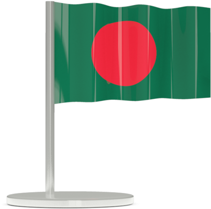 Bangladesh Flag Desktop Display PNG