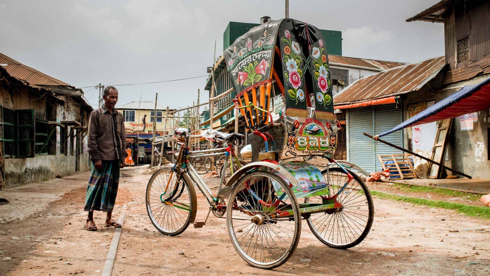 Bangladesh Rickshaw Ride