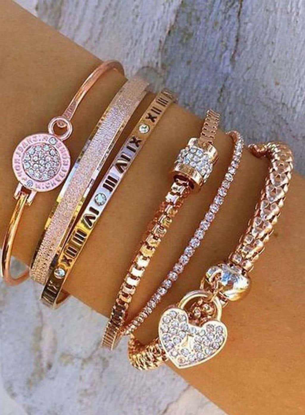 Feel the Shine and Sparkle Wearing Bangles