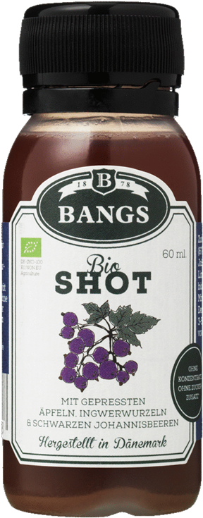 Bangs Bio Shot Blackcurrant Blend PNG