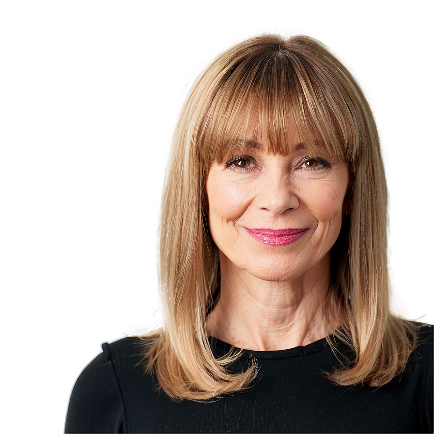 Bangs For Mature Women Png Qjc32 PNG