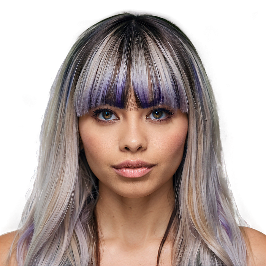 Bangs For Round Face Png Tsn84 PNG