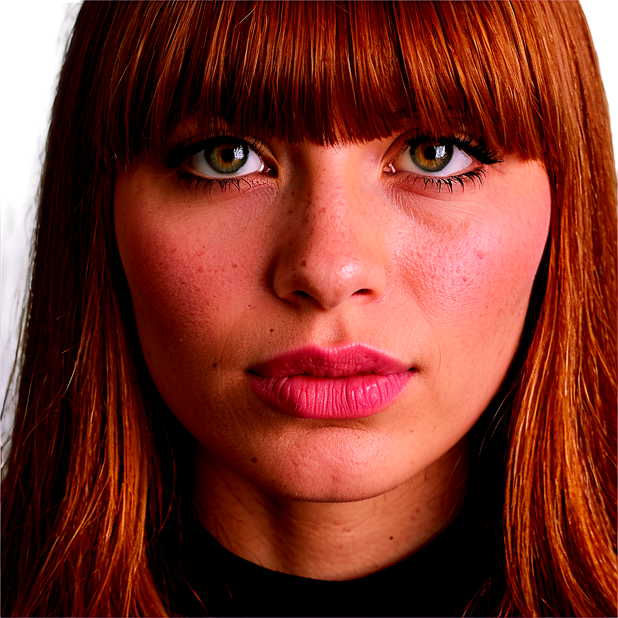 Bangs For Square Face Png 10 PNG