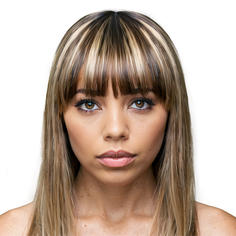 Bangs With Highlights Png 83 PNG