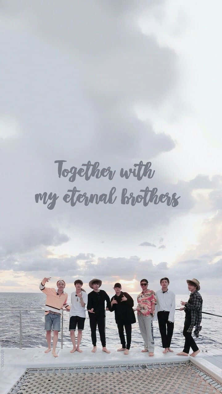BTS - Bangtan Sonyeondan Group Photo Wallpaper