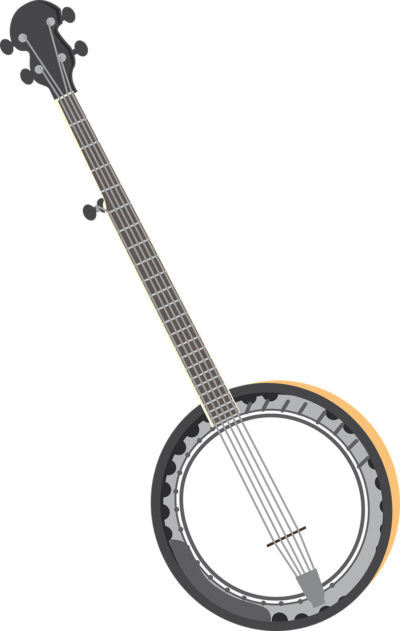 Banjo Vector Illustration PNG