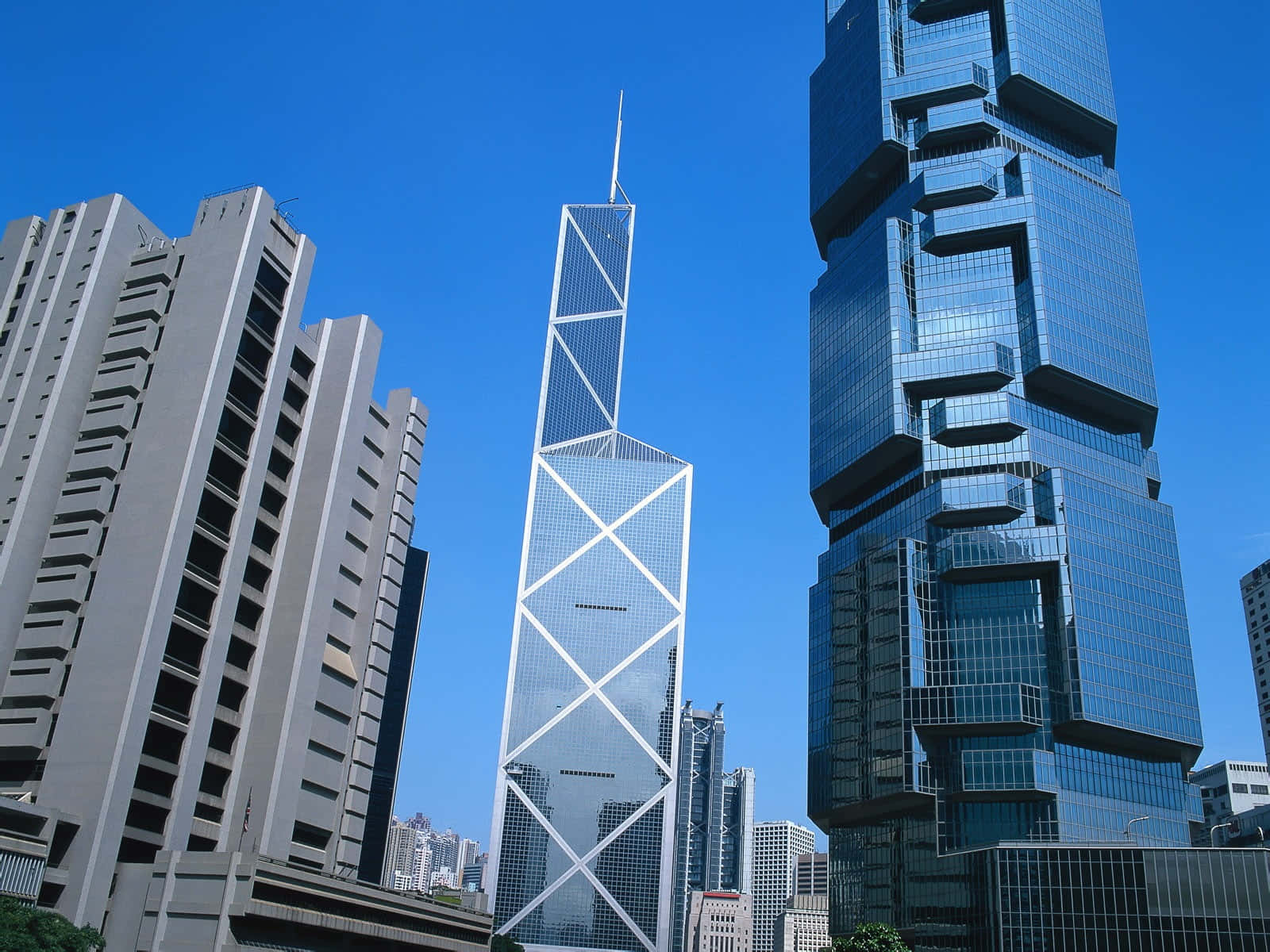 A Tall Building With A Blue Sky