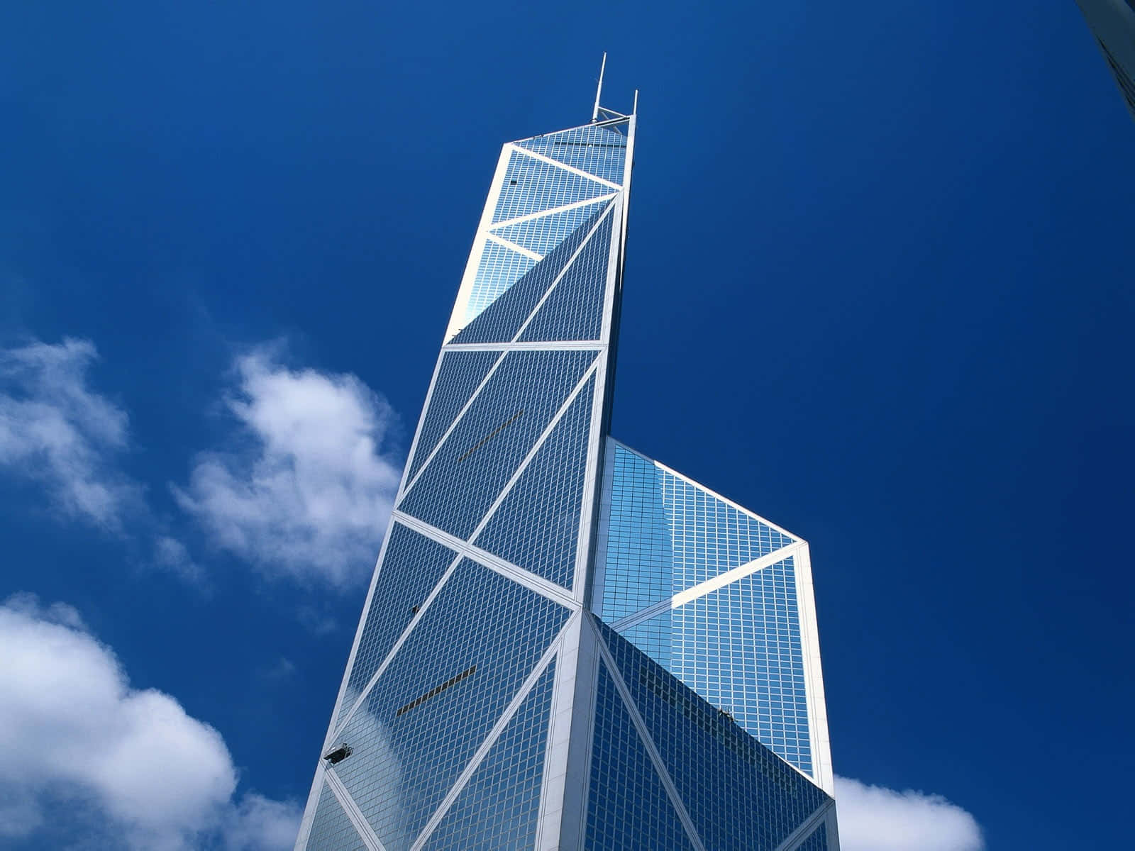 A Tall Building With A Blue Sky