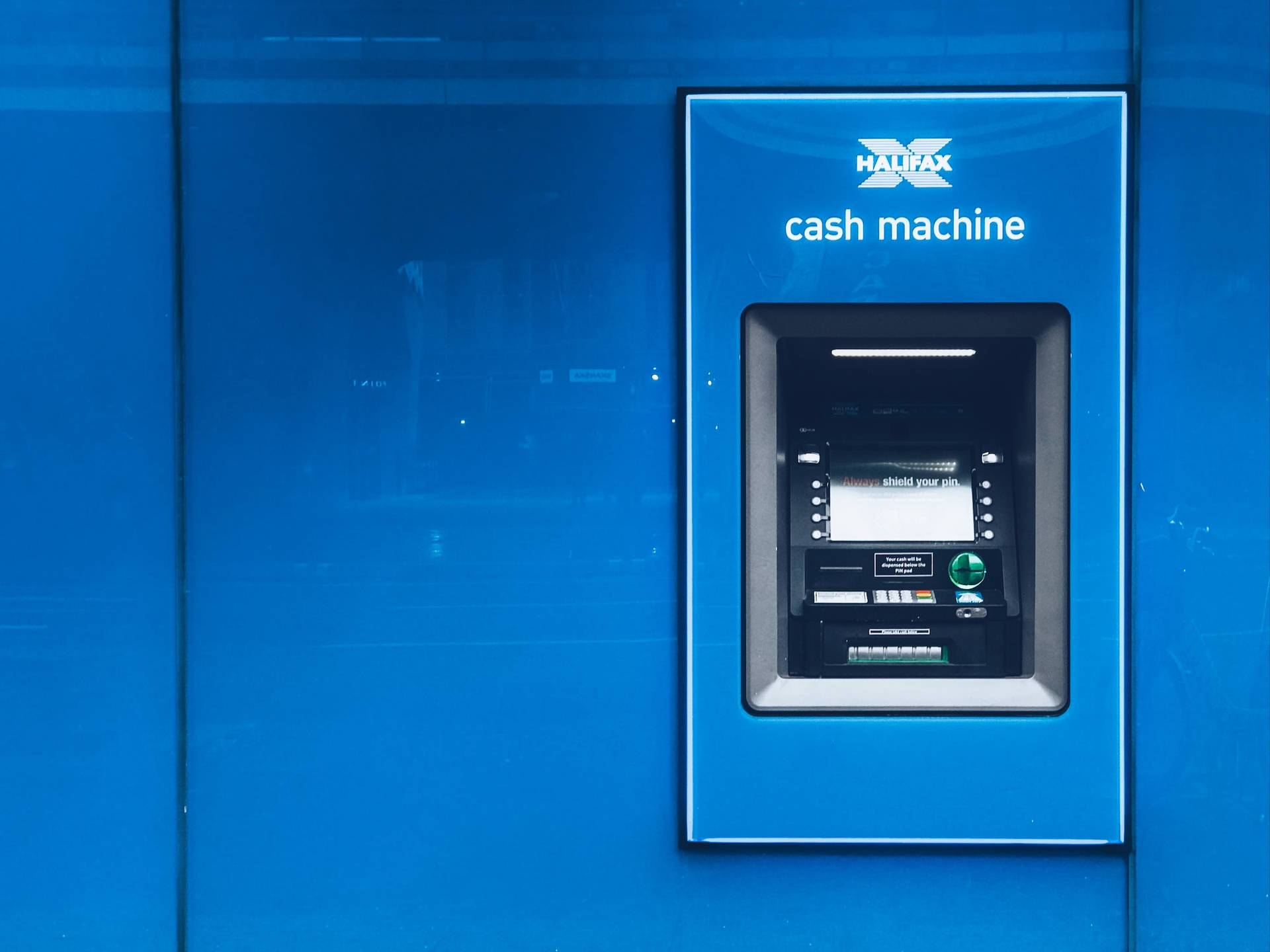 Bank Halifax Atm Machine Picture