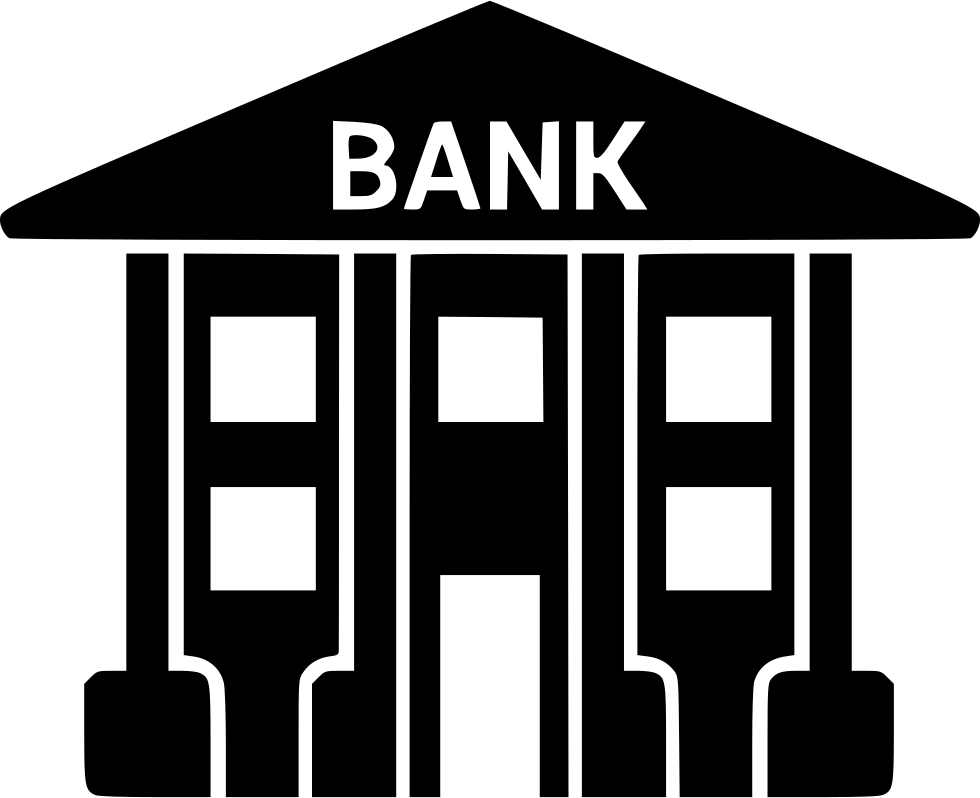 Bank Icon Simple Design PNG