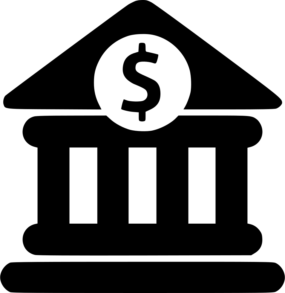 Bank Icon Simple Design PNG
