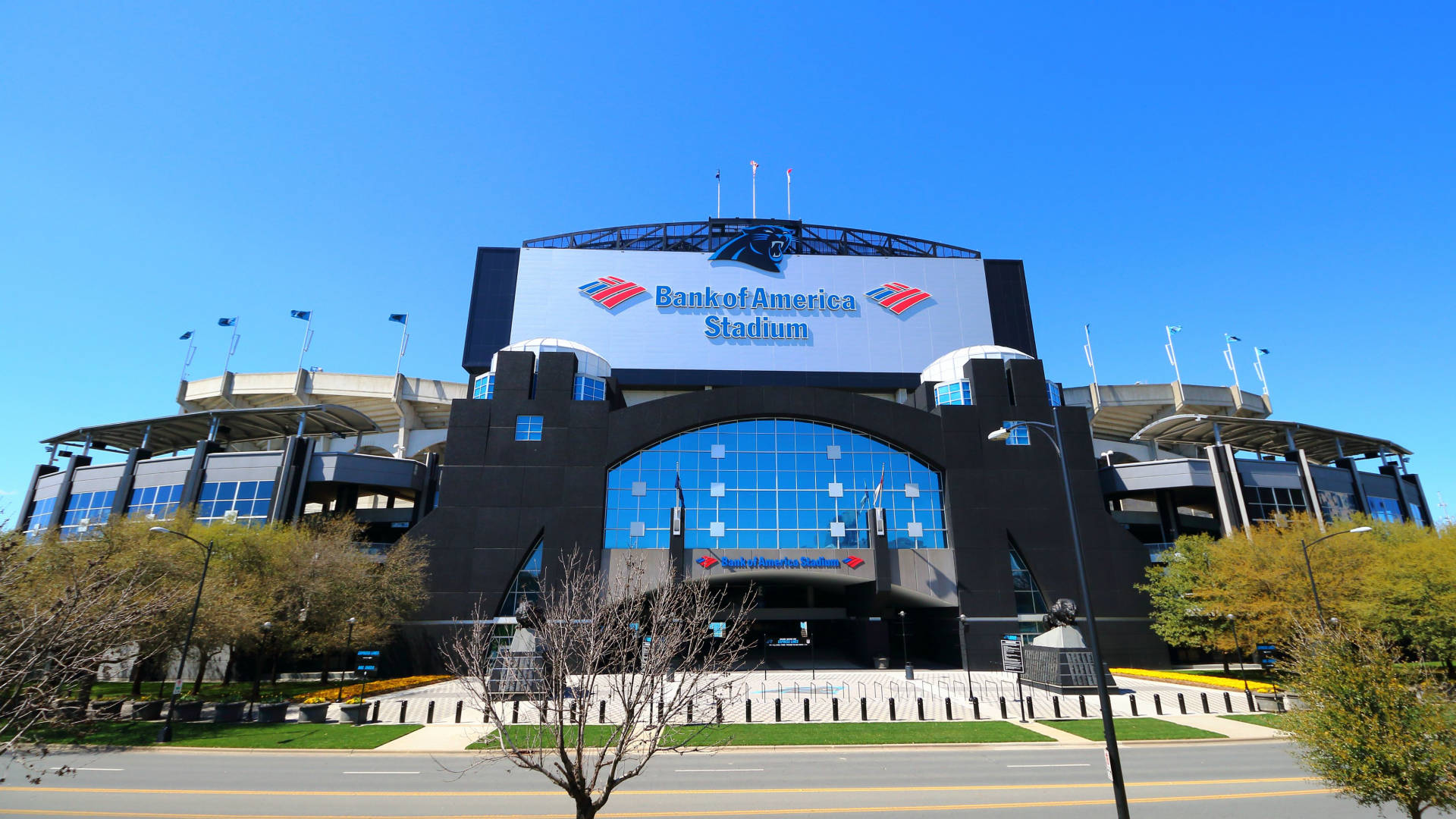 Bank Of America Black Stadium Background