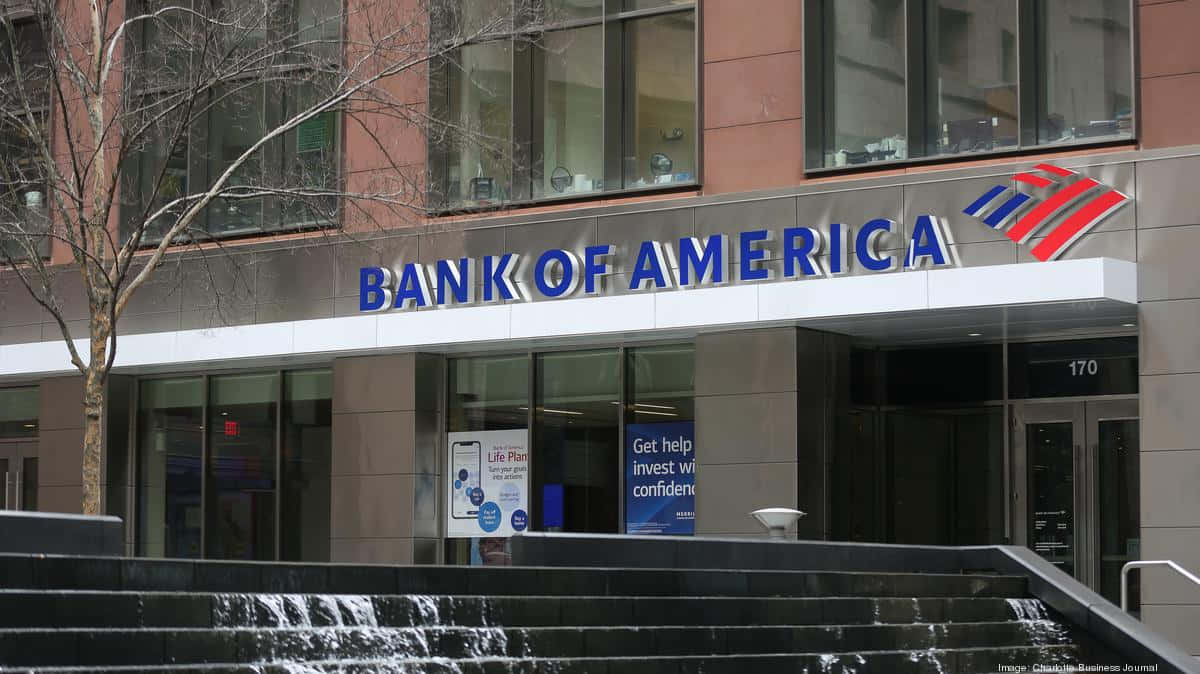Förnyarbankbranschen Med Bank Of America