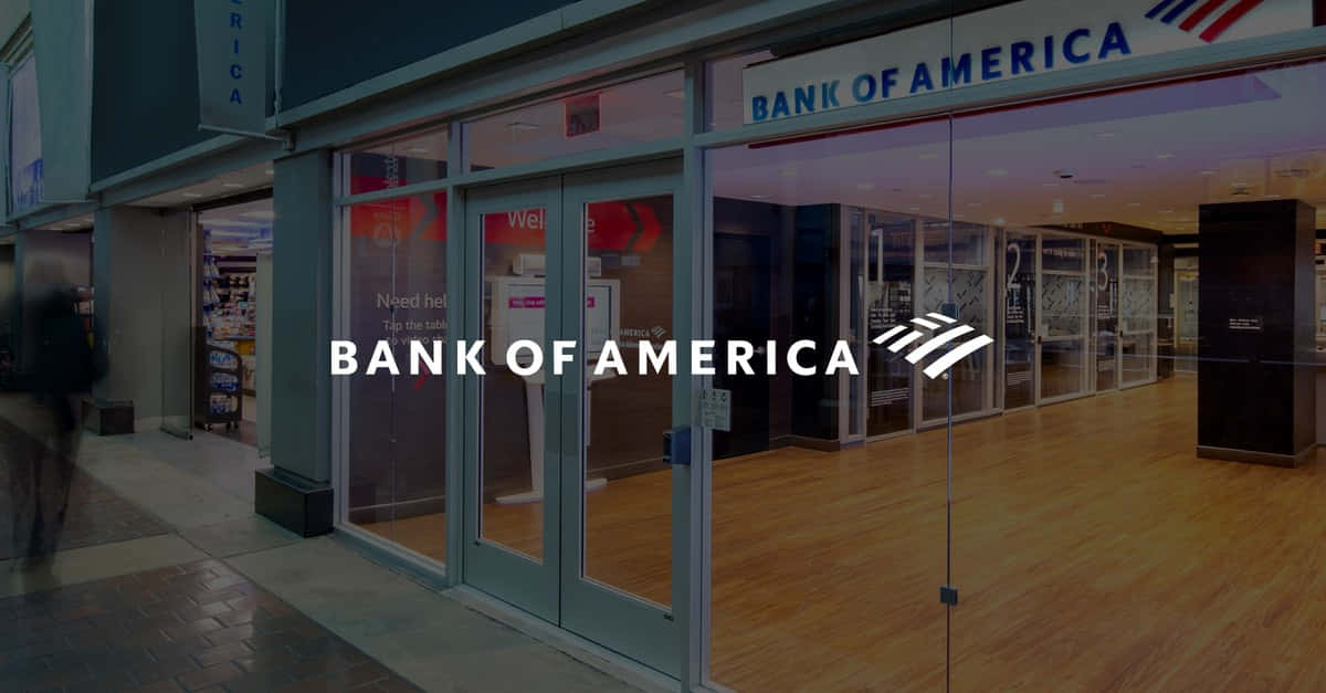 Njutav Bekvämligheten Och Enkelheten Med Bank Of America