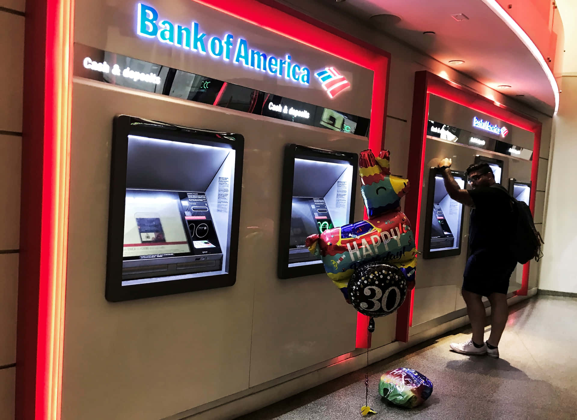 Bankof America Geldautomaten
