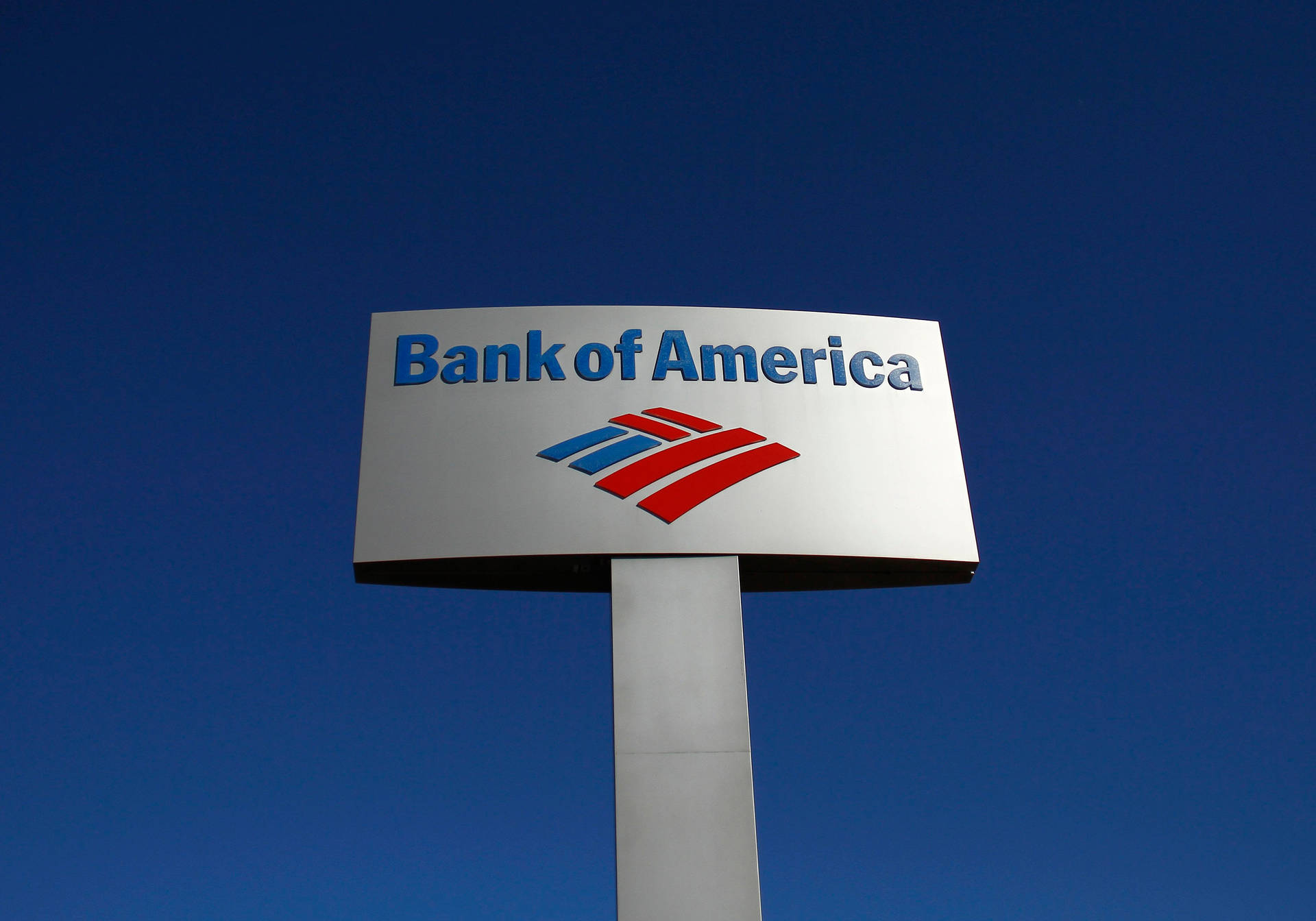 Bank Of America Steel Post Picture