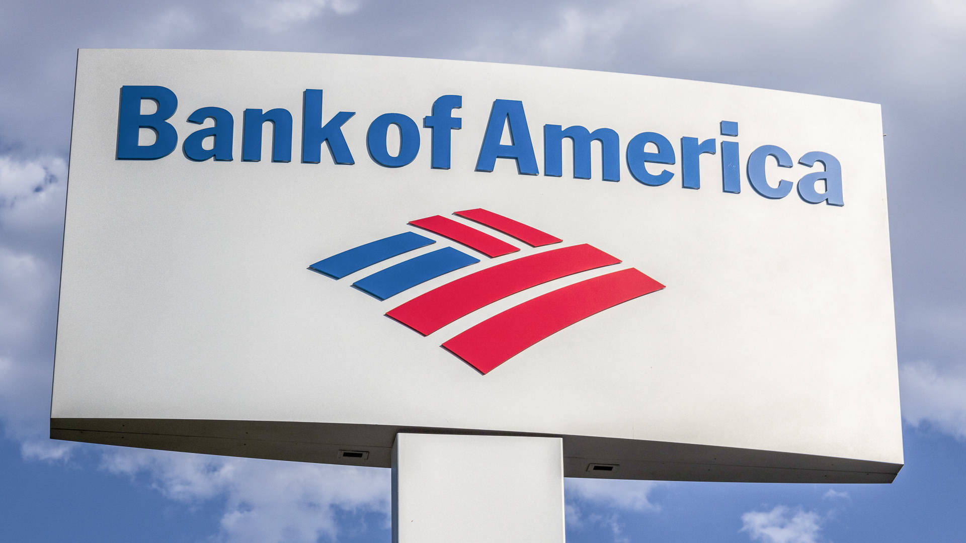 Bank Of America Steel Signage Picture