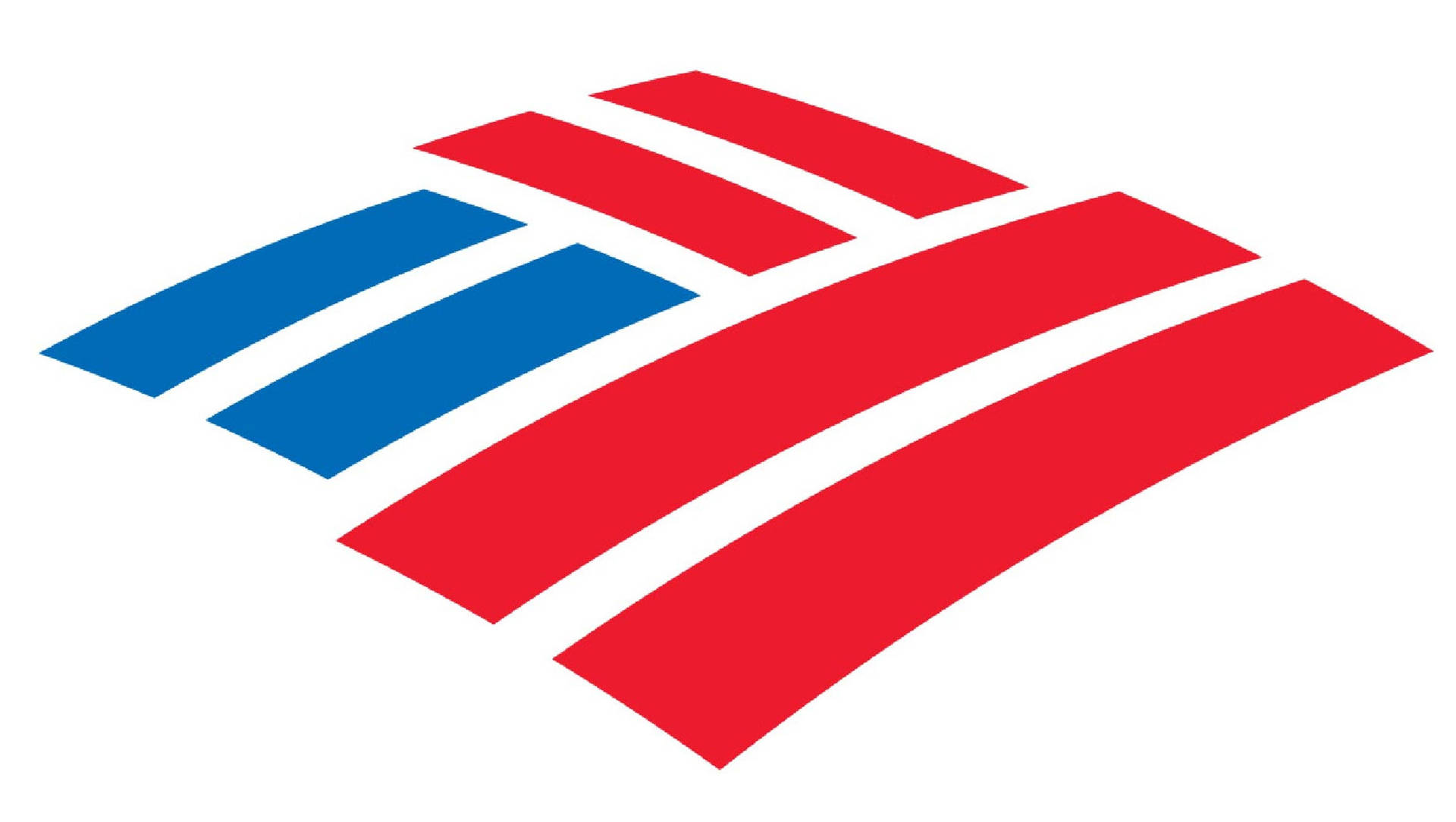 Bank Of America Stylized Flag Logo Background