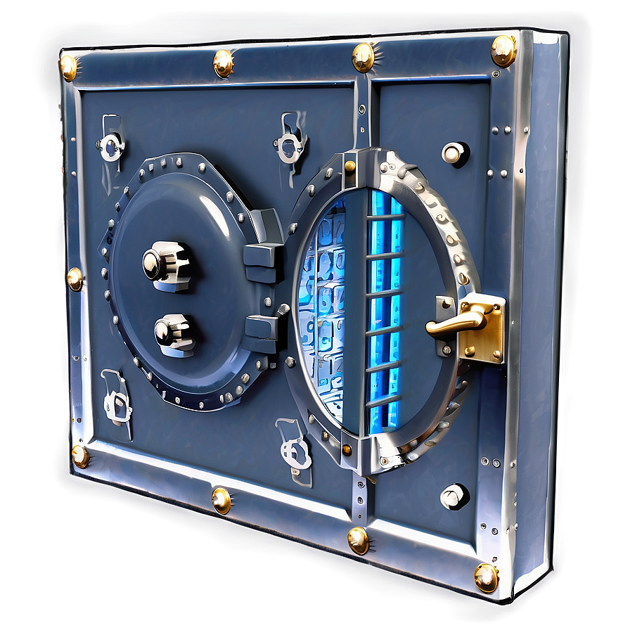Bank Vault Blueprint Png Qkd PNG