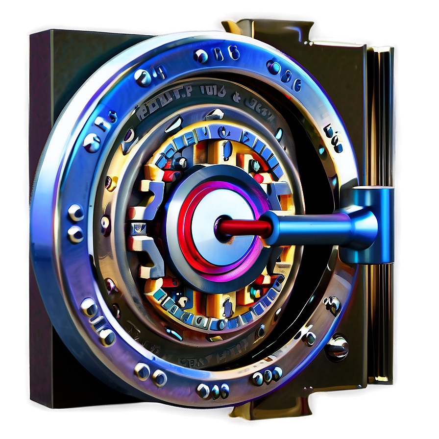 Bank Vault Combination Lock Png 46 PNG