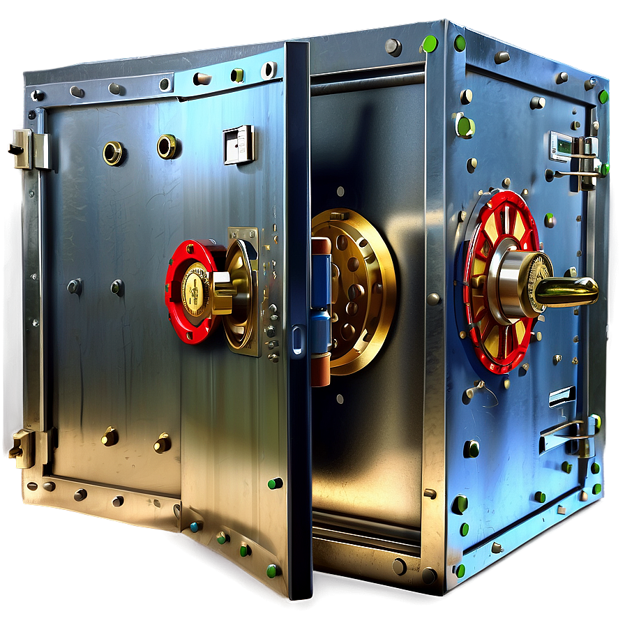 Bank Vault Drawing Png 06262024 PNG