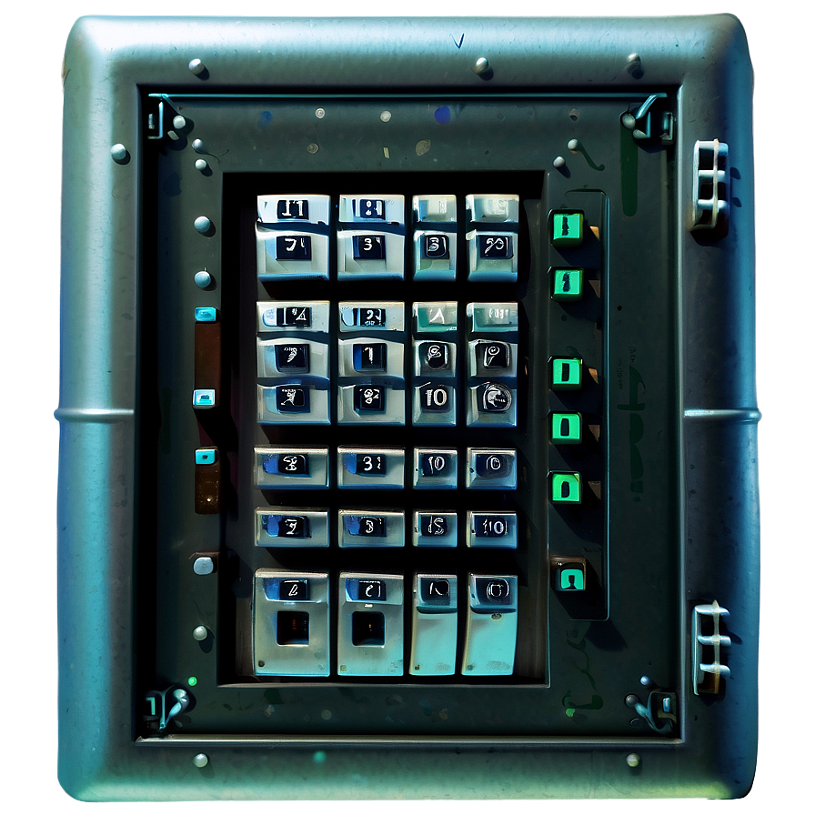 Bank Vault Keypad Png Xoe7 PNG