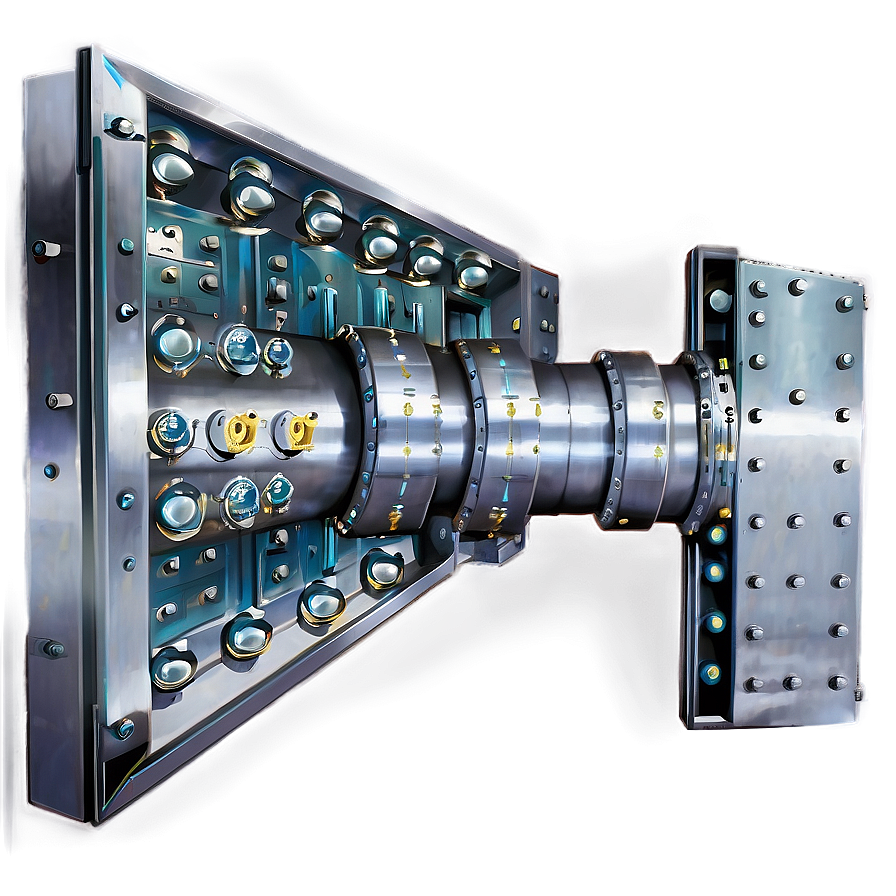 Bank Vault Tunnel Png 06262024 PNG