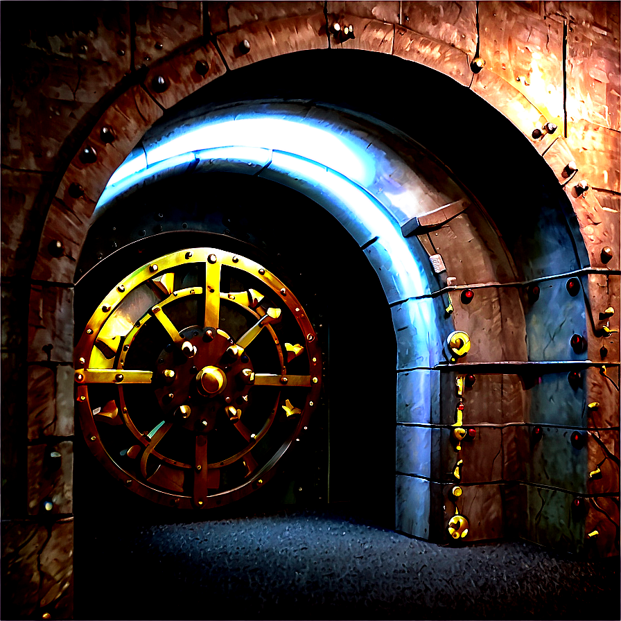Bank Vault Tunnel Png Ccn46 PNG