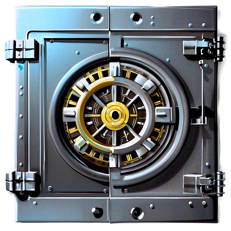 Bank Vault Vector Png Vcf PNG