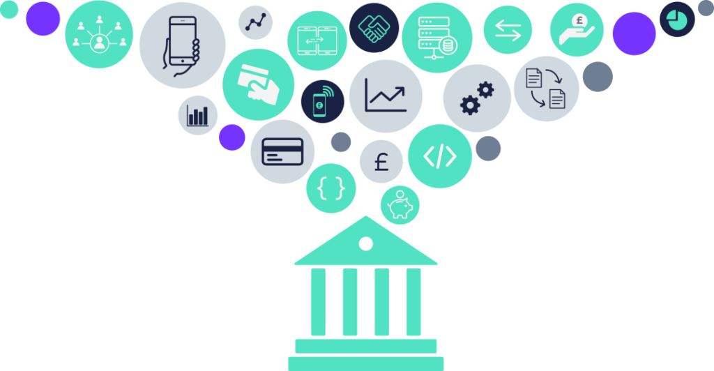 Banking Services Icon Set PNG
