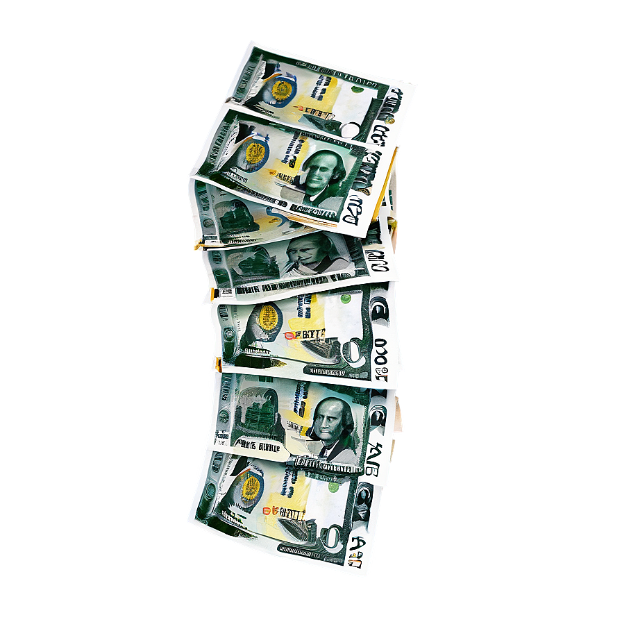 Banknotes Stack Png 05252024 PNG