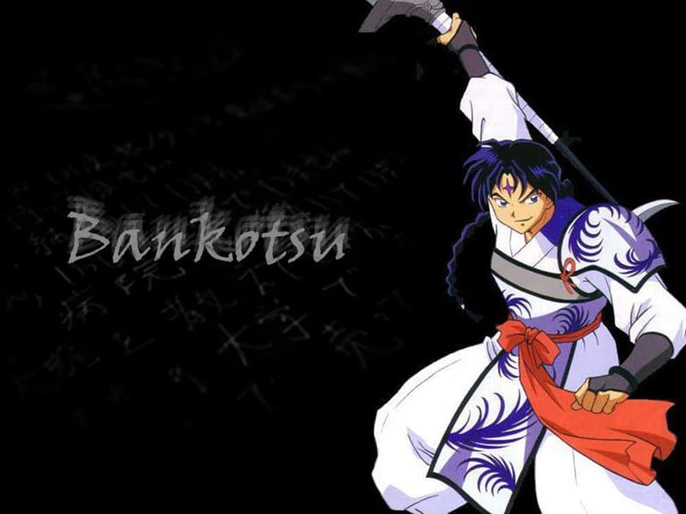 Fondode Pantalla: Bankotsu Mirando Intensamente En La Batalla. Fondo de pantalla