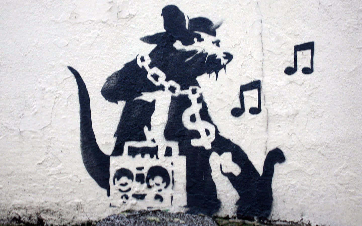 Banksy's graffiti art