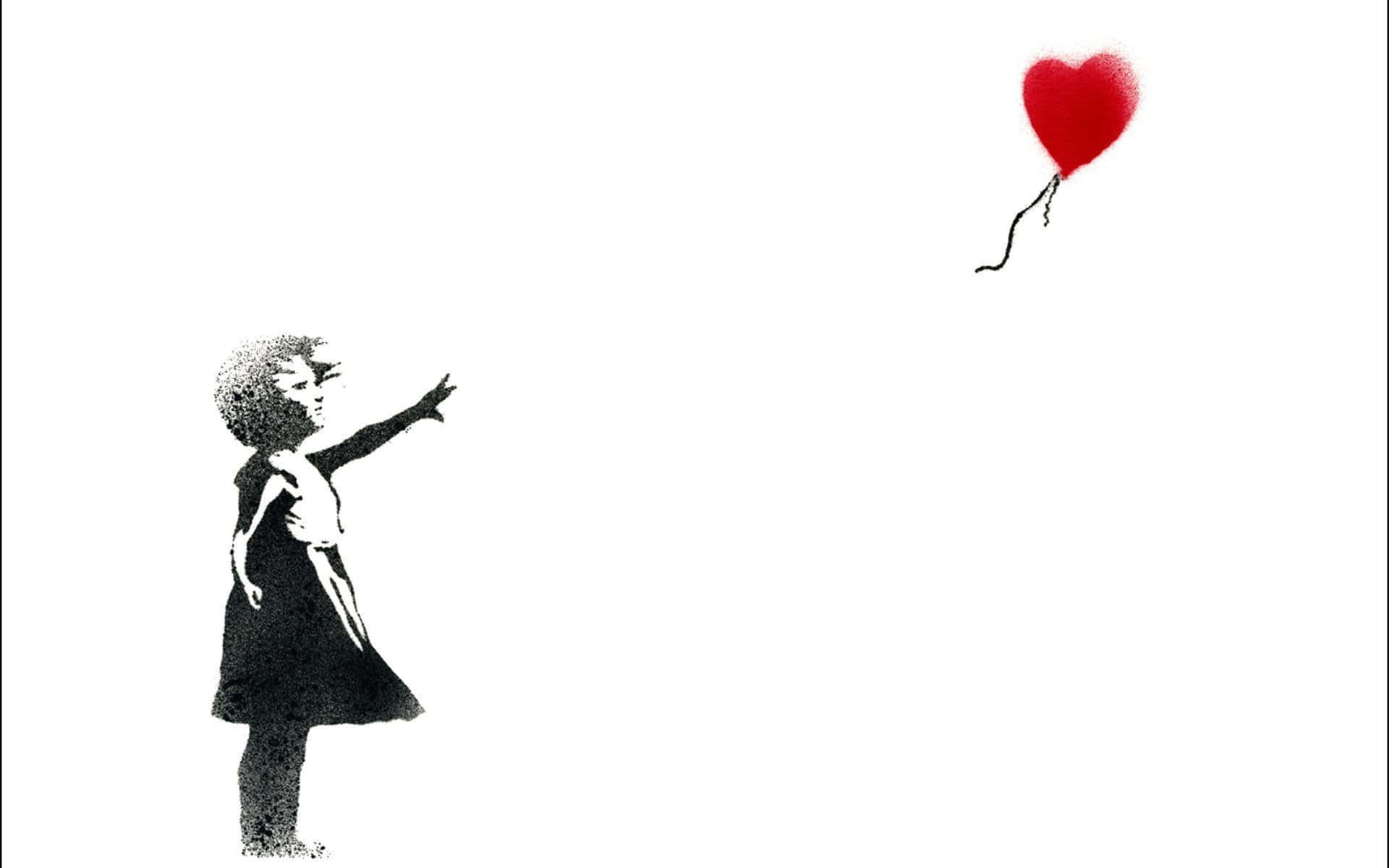 Banksy's iconic "The Street is in Play" mural