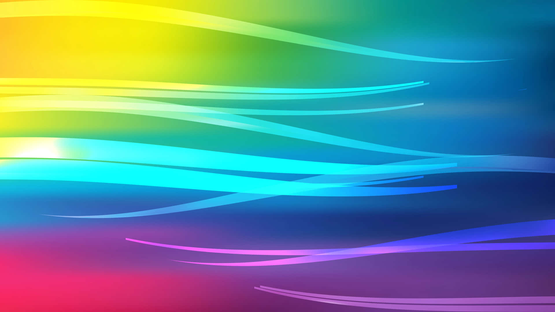 A Colorful Abstract Background With Waves