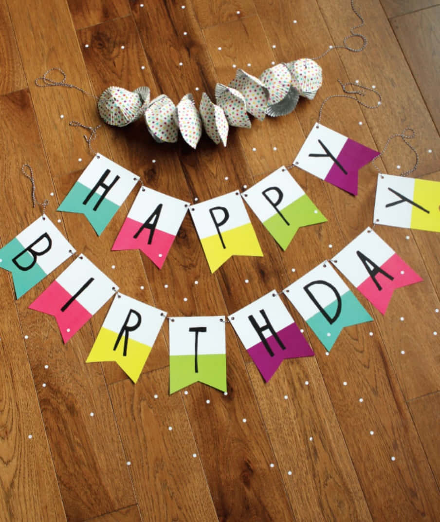 Happy Birthday Banner - Party Decorations