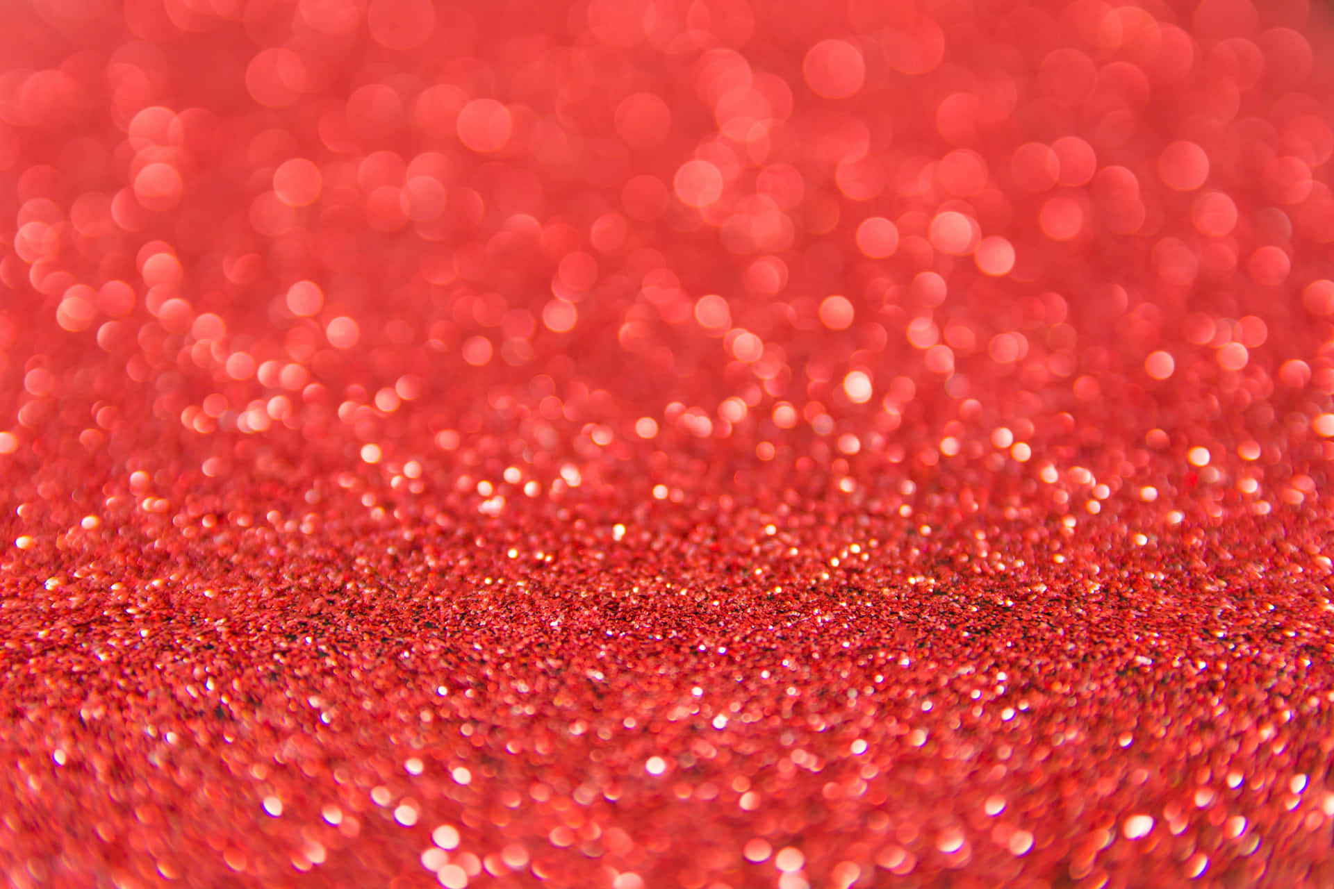 Red Glitter With Bokeh Banner Background