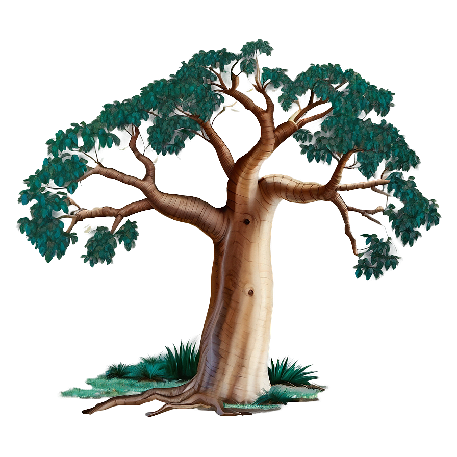 Baobab Tree Drawing Png 06122024 PNG