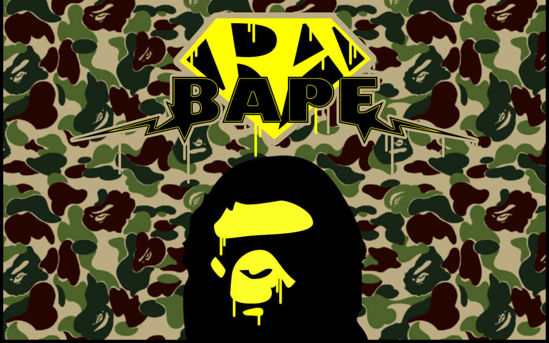 "The timeless style of BAPE Camo" Wallpaper