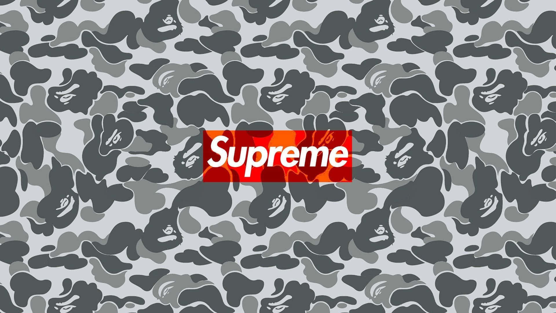 Stand out in the crowd with Bape Camo Wallpaper