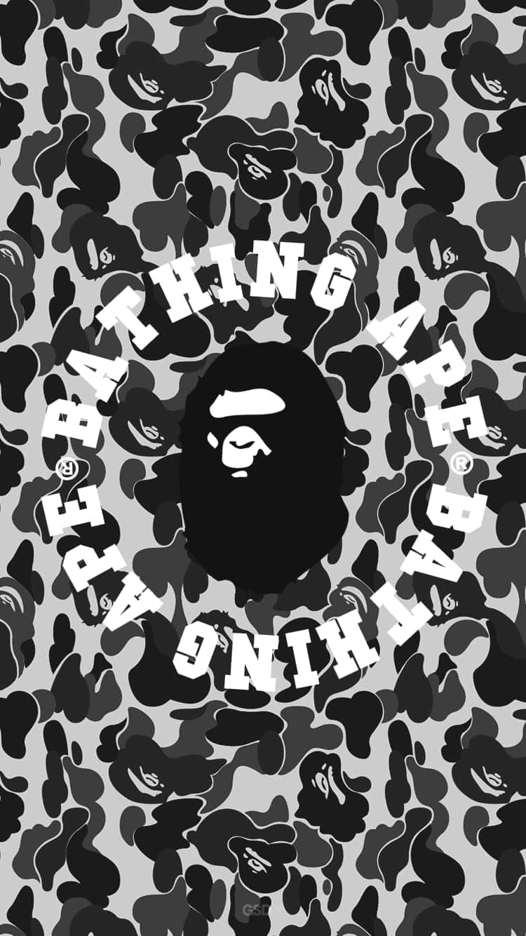 Cool Outfit - Show off your unique style with BAPE's Camo Wallpaper