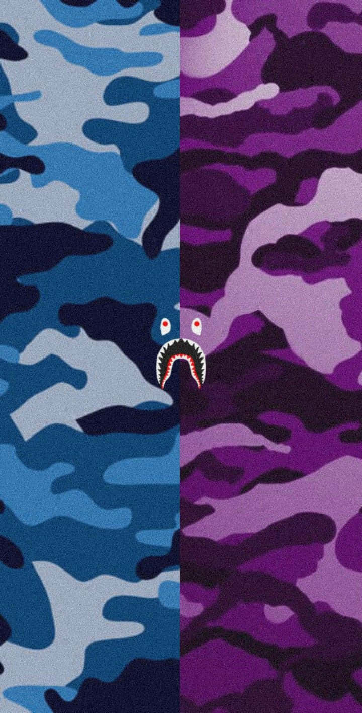 Put your personal style on blast with a Bape iPhone Wallpaper
