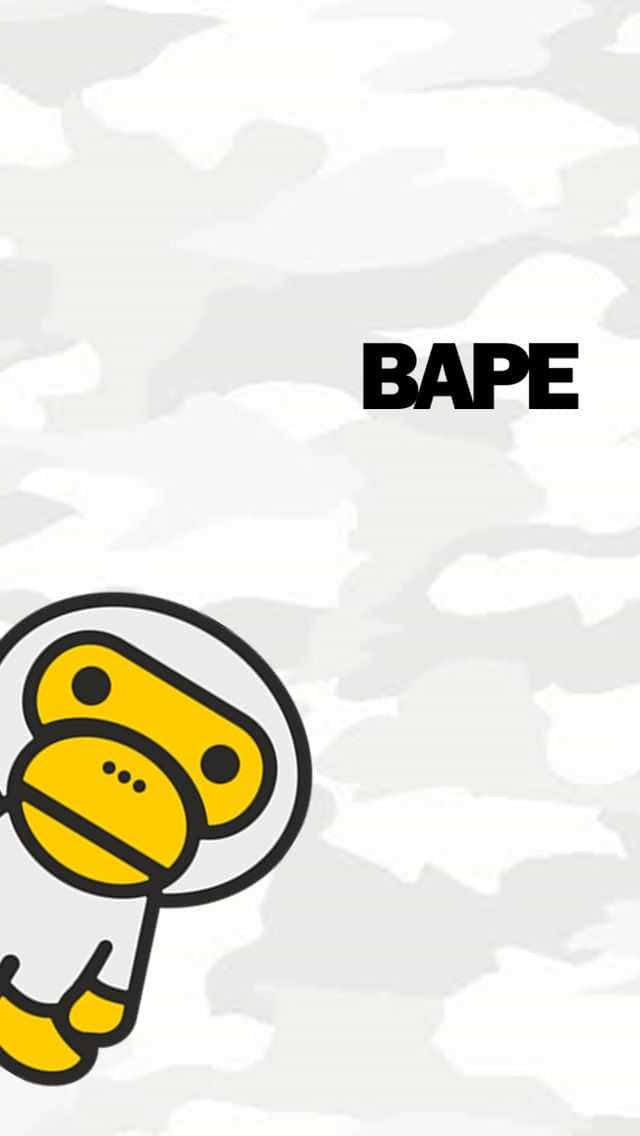 Unlock your street style with the Bape iPhone 6! Wallpaper