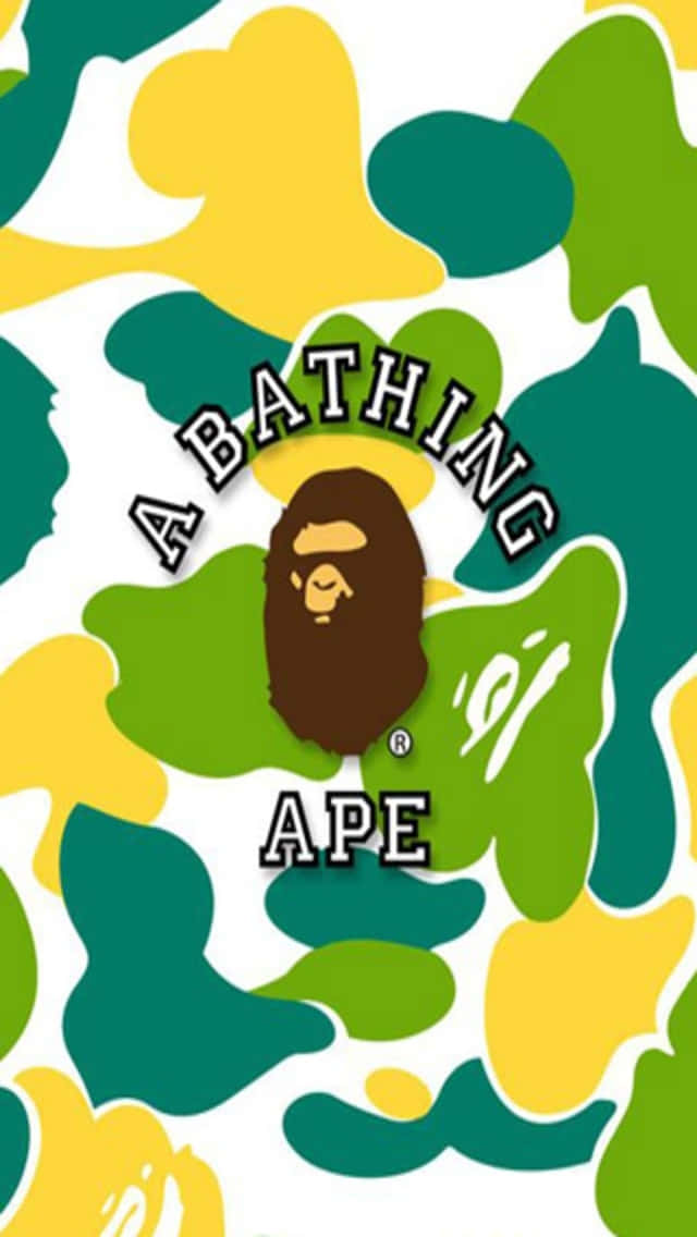 Stand out from the crowd with a Bape Iphone 6. Wallpaper
