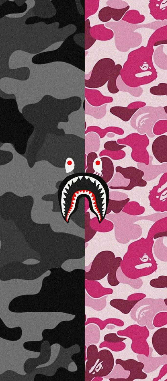 Get the limited edition Bape iPhone Wallpaper